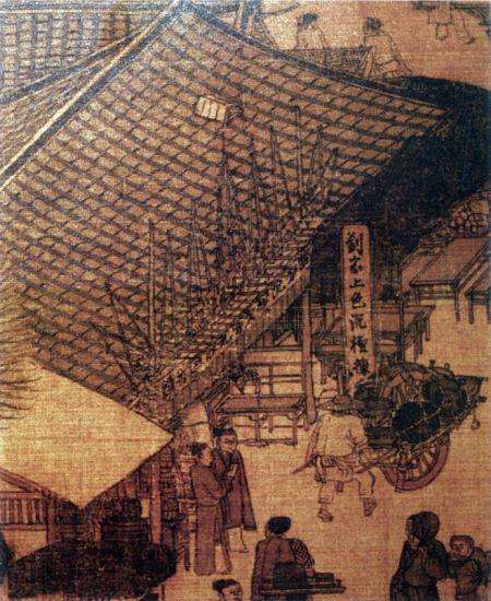 清明上河图之刘家上色沉檀拣香